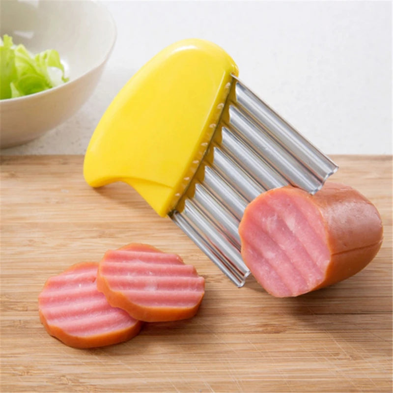 Cortador Ondulado para Batata e Legumes