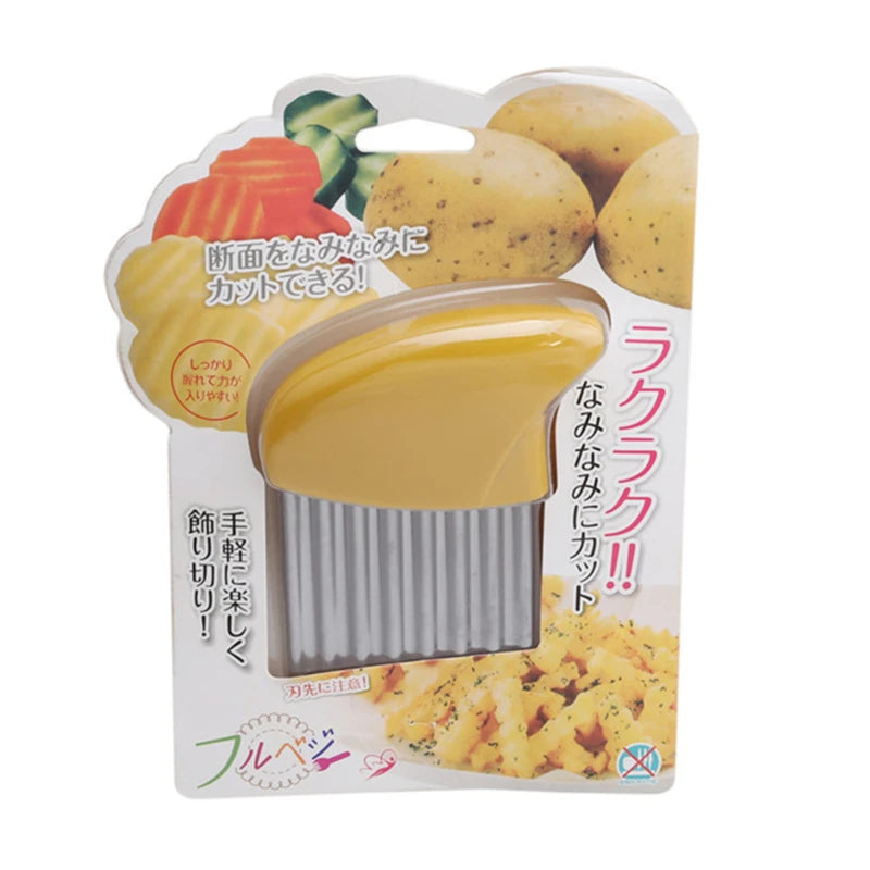 Cortador Ondulado para Batata e Legumes