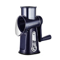 Rotary Vegetable Slicer 5 In 1 Hand Crank Multifunction Rotary Cheese Grater Kitchen Veggie Chopper Food Shredder Meat Grinder