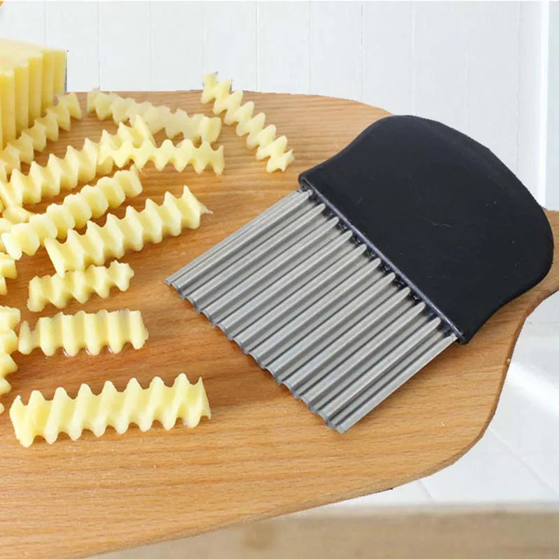 Cortador Ondulado para Batata e Legumes