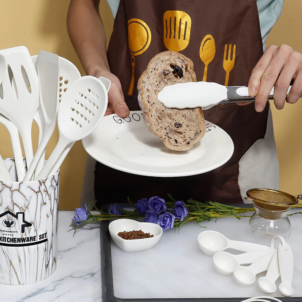 Kit de Utensílios de Silicone 18 Peças