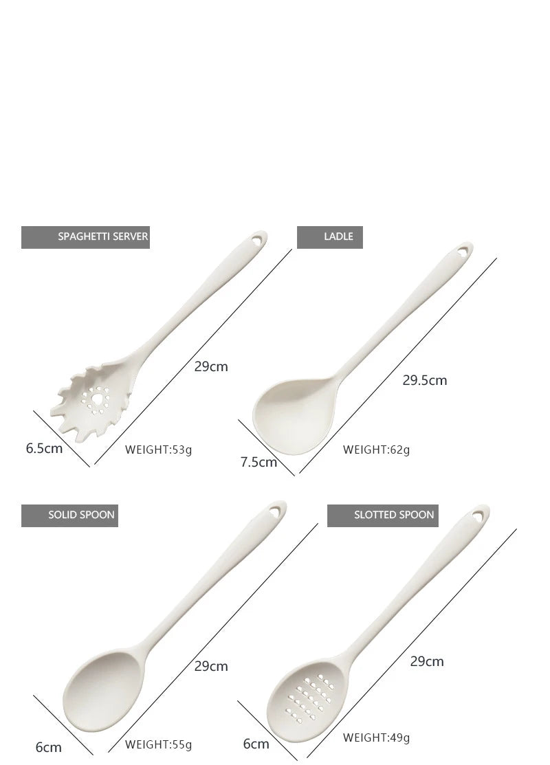 Kit de Utensílios de Silicone 18 Peças
