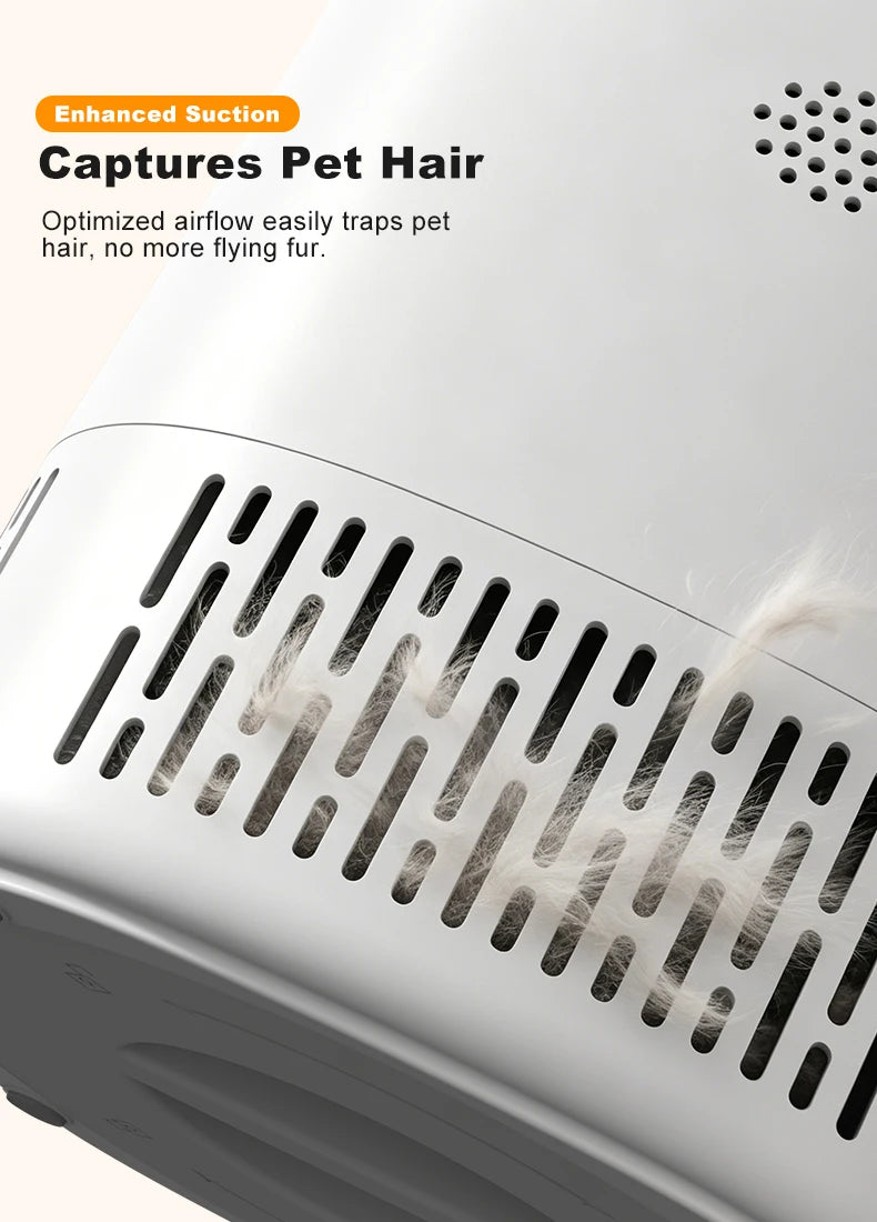Purificador de Ar para Pets Chuboor PJ07 – Filtro H13 HEPA com Wi-Fi e App